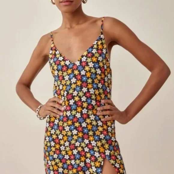 Reformation Marlowe Dress in Danica - Picture 2 of 4